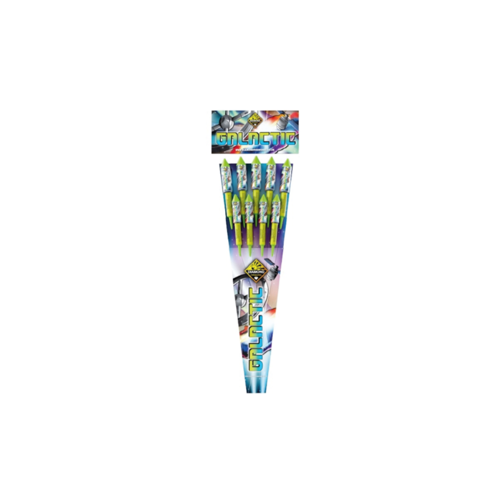 Galactic Rockets (9 Pack)