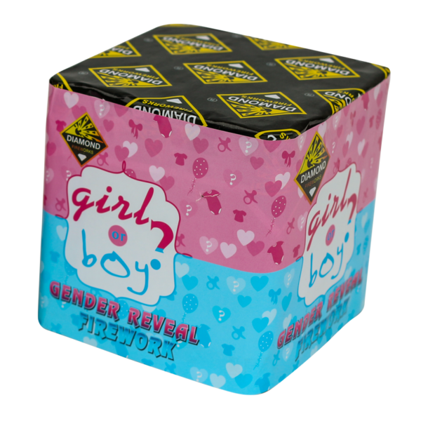 Gender Reveal Cake - BOY