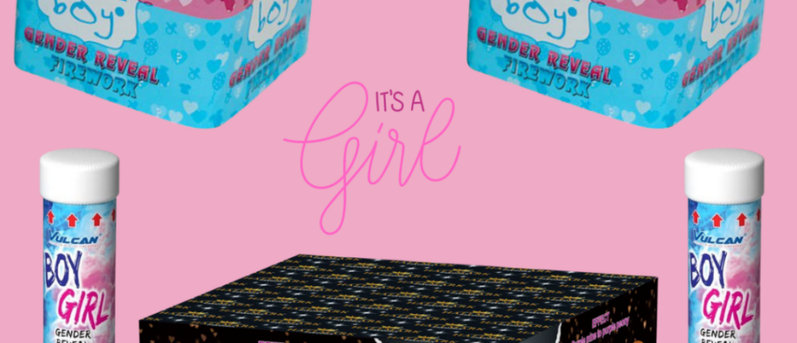 gender reveal fireworks