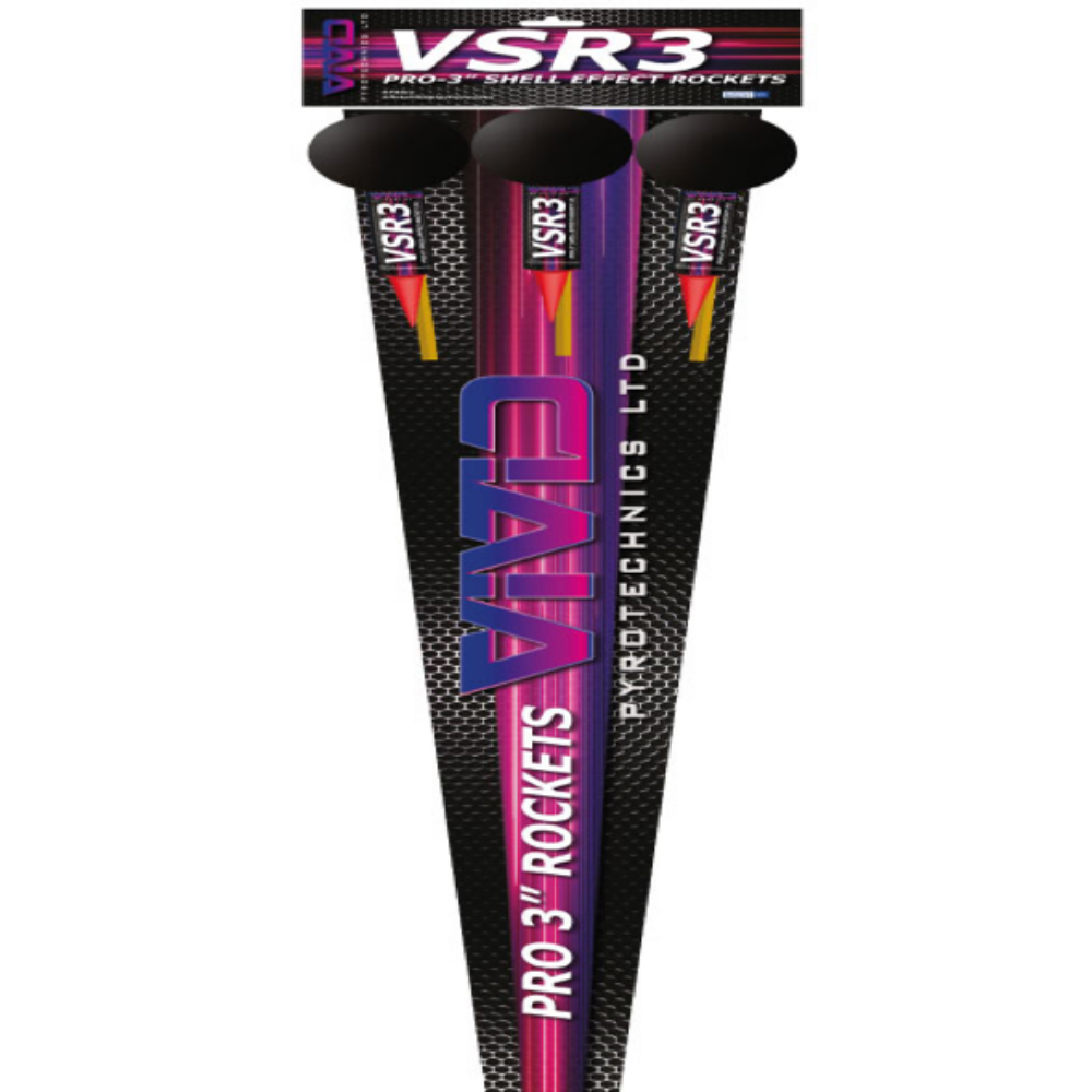 VSR3 -Pro effect 3" ball rocket