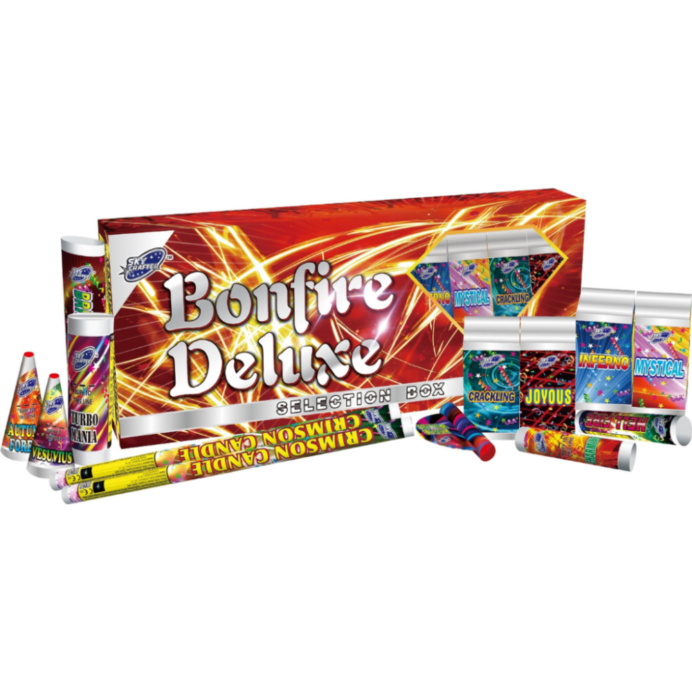 selection box of fireworks