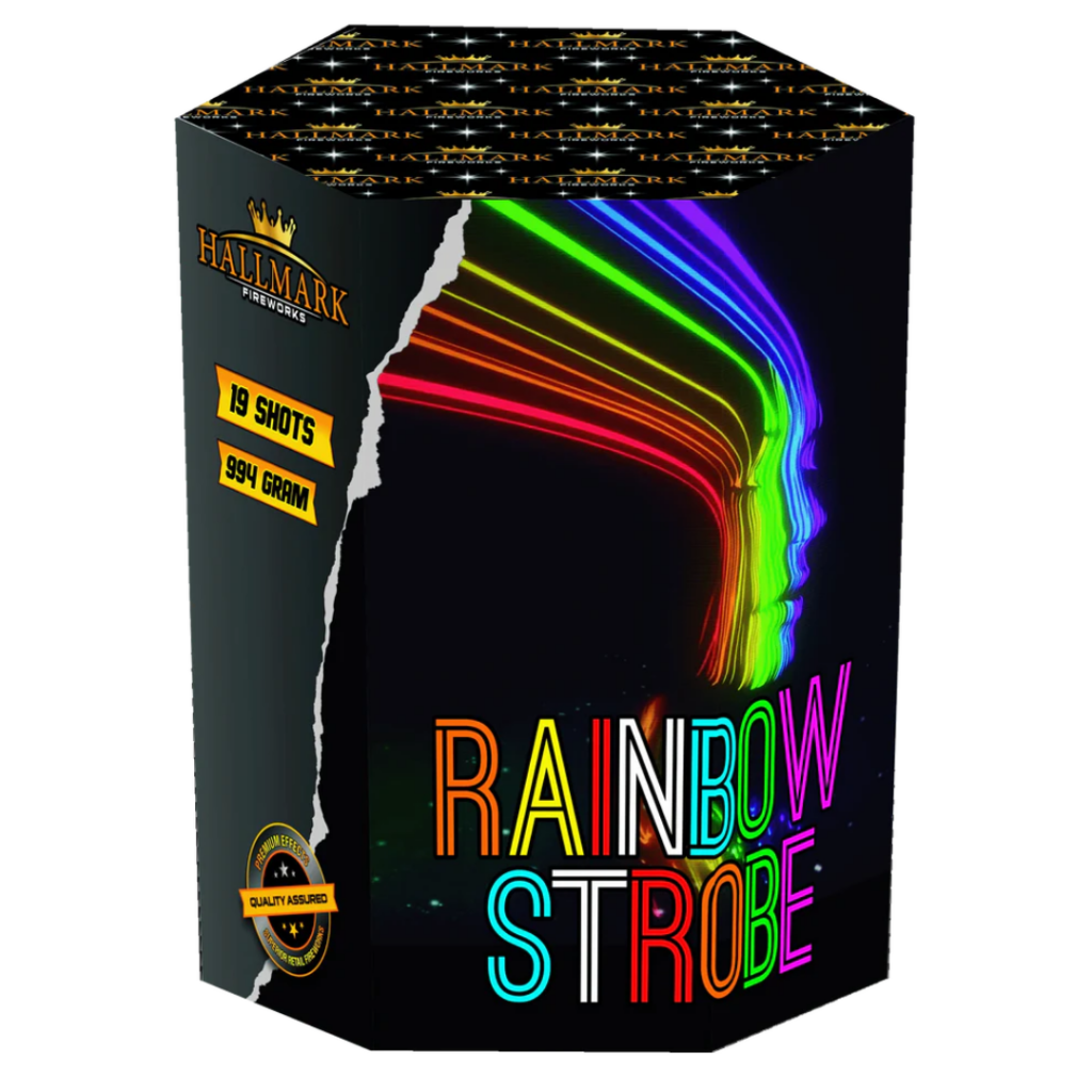rainbow strobe Anfield Fireworks