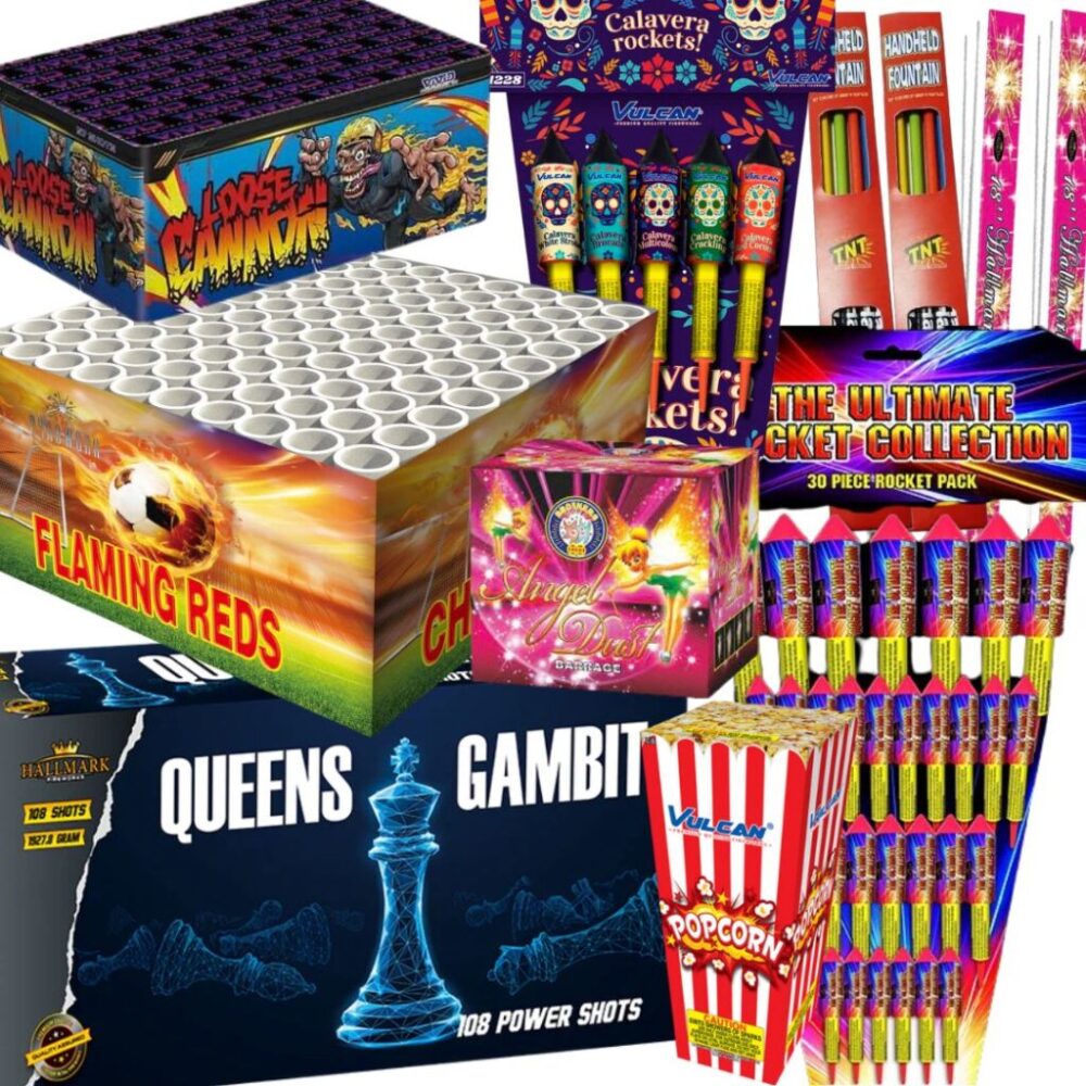 £250 selection box fireworks