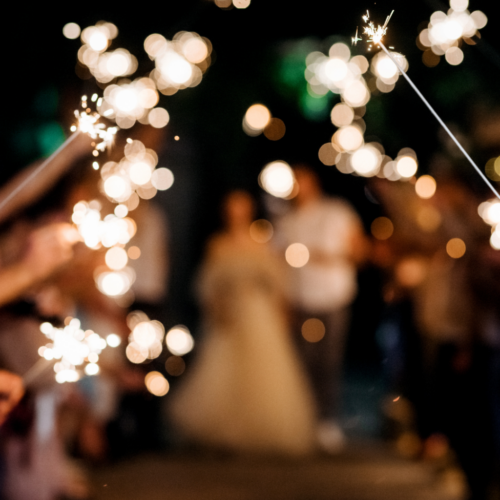 wedding fireworks