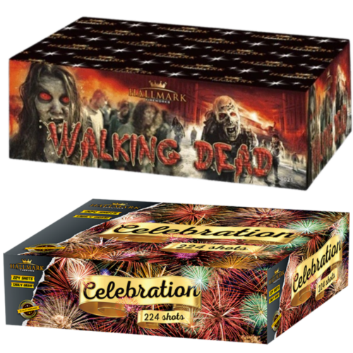 walking dead and celebration hallmark fireworks