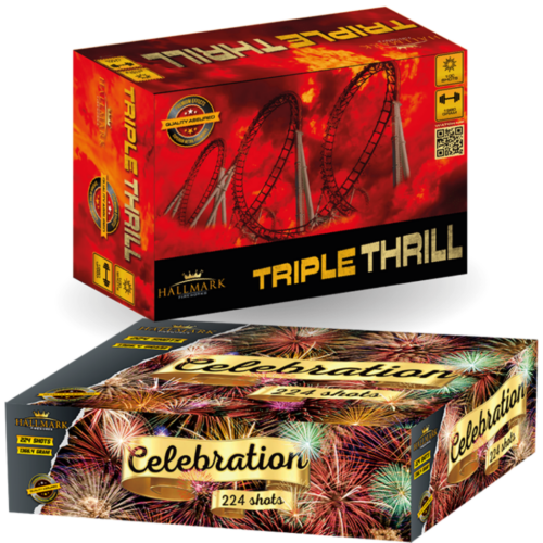 Triple Thrill and Celebration Hallmark Fireworks