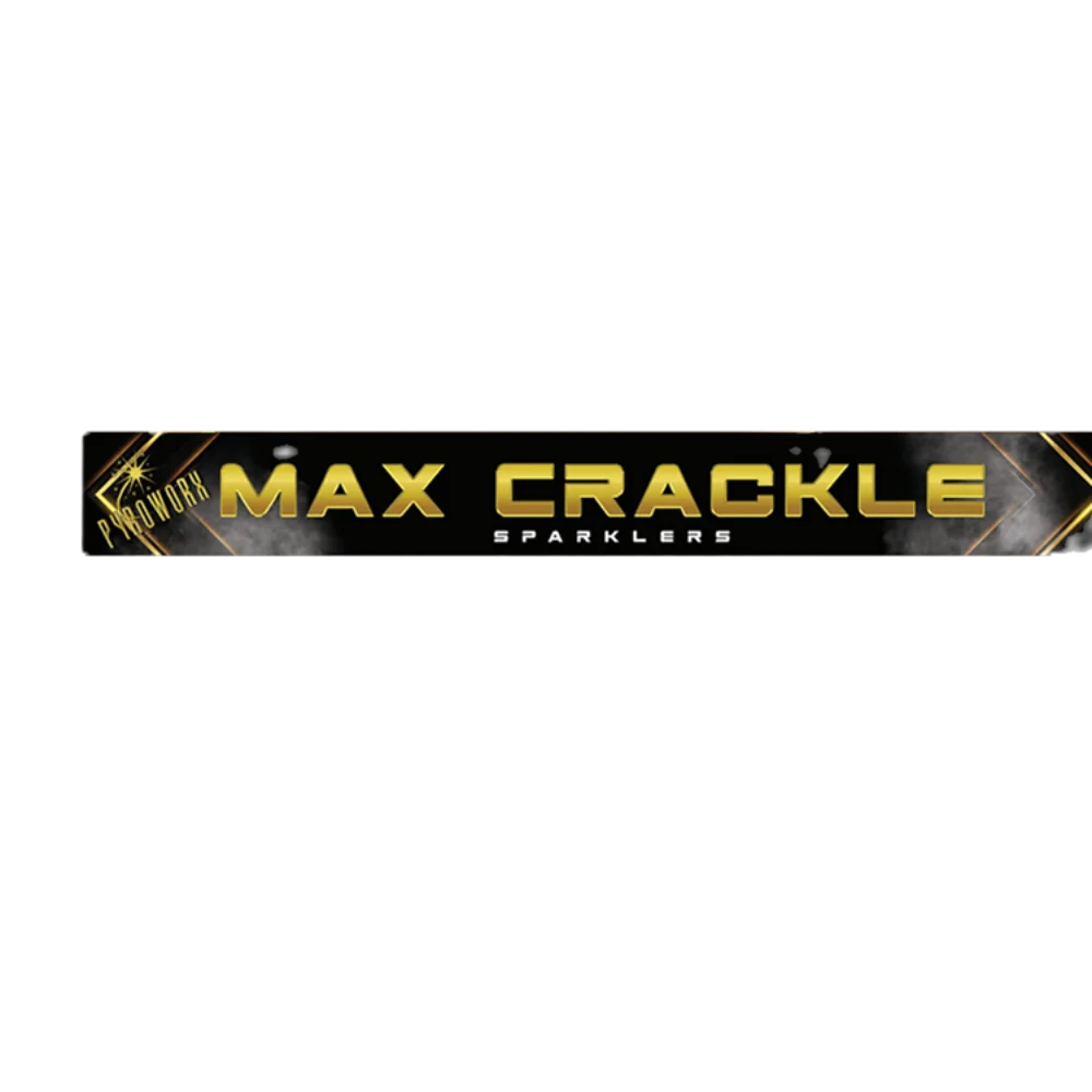 max crackle sparklers