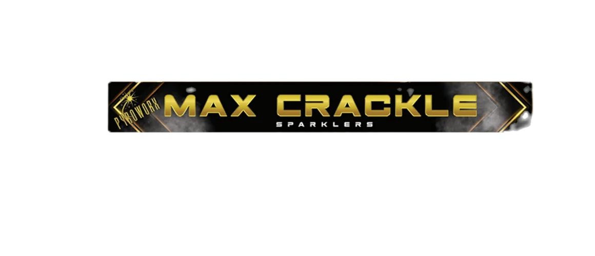 Max Crackle sparklers