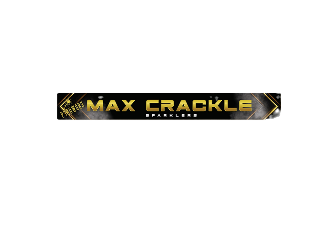 Max Crackle sparklers