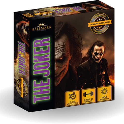 the joker hallmark fireworks