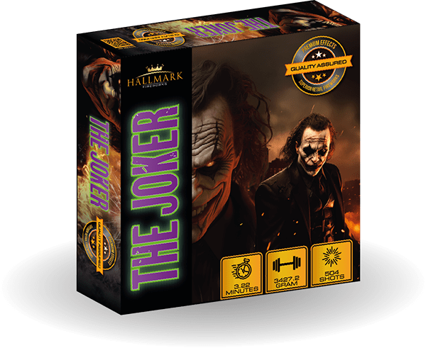 the joker hallmark fireworks