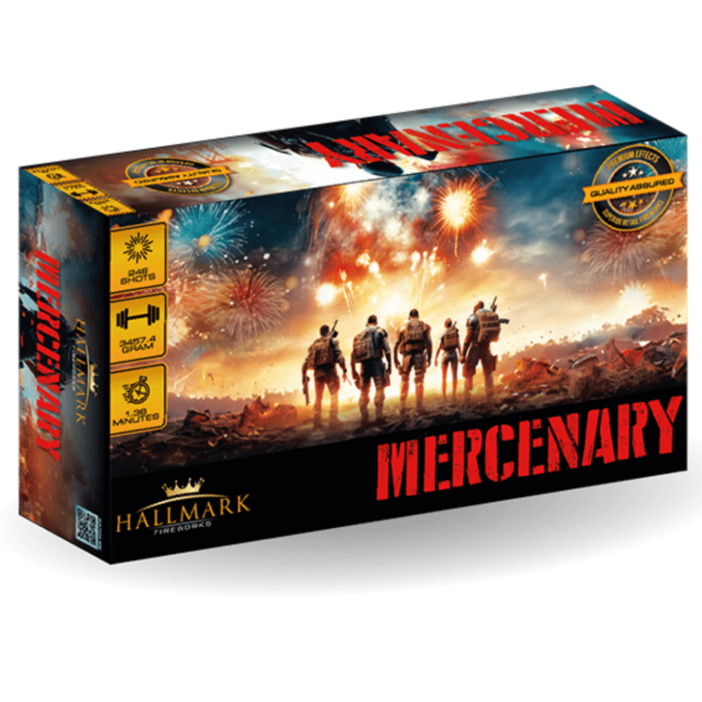 Mercenary Hallmark fireworks