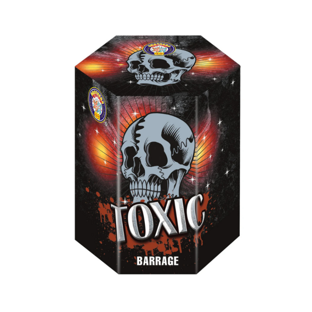 toxic 19 shot cake