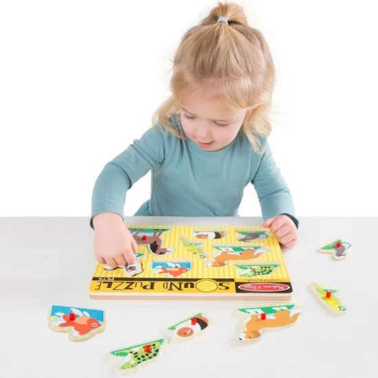 Melissa & Doug sound puzzle - pets