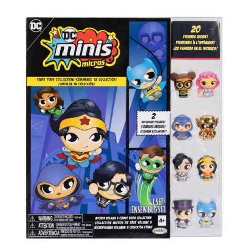 DC mico minis comic book figures