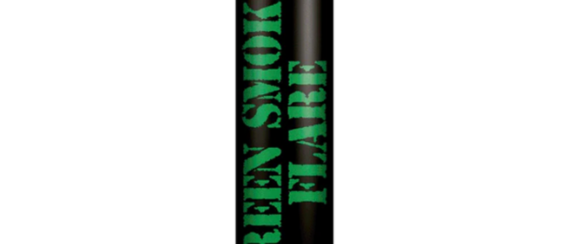 Coloured smoke bomb - Green