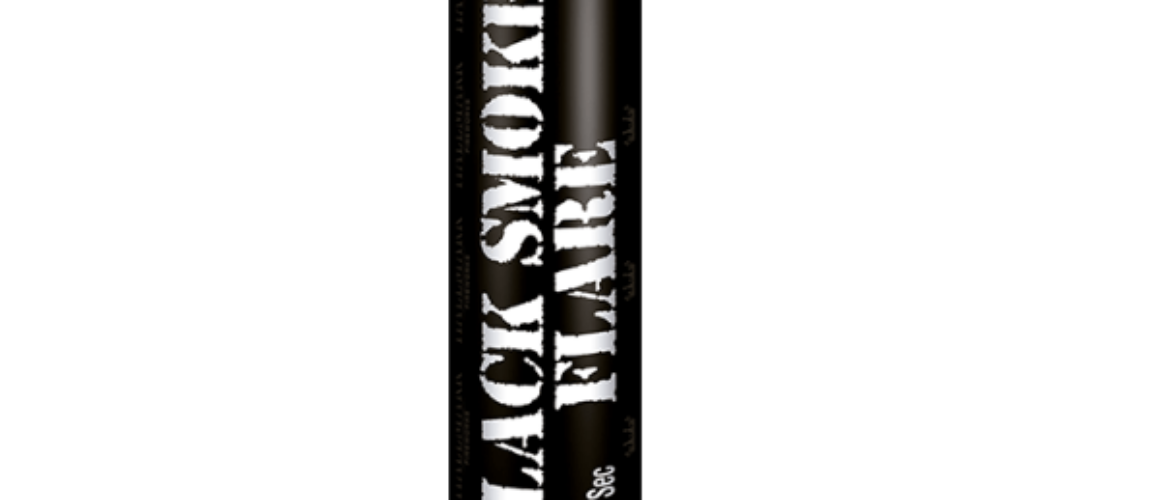 black smoke bomb