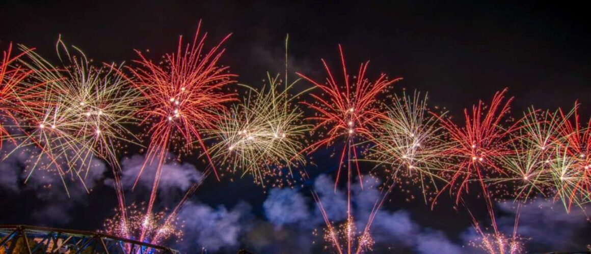beautiful fireworks
