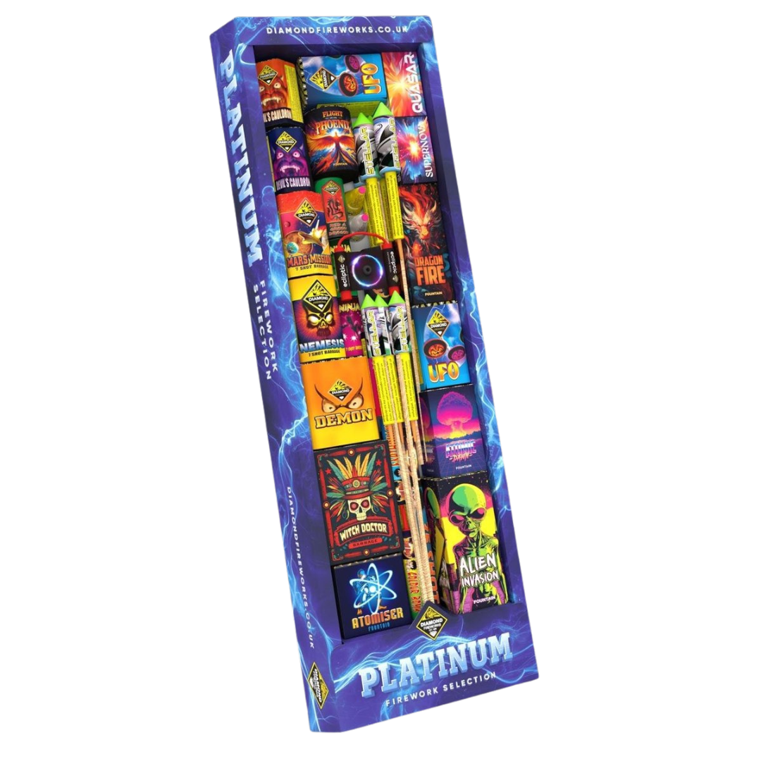 Platinum Selection Box by Diamond Fireworks