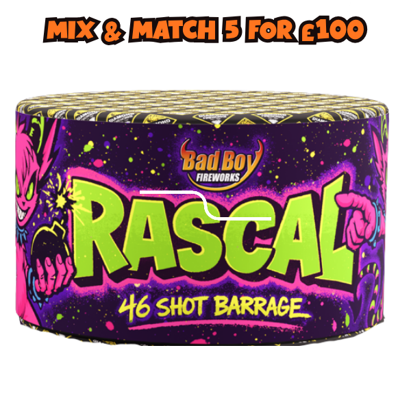 Rascal by Bad Boy Fireworks