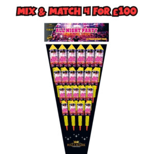 All Night Party Rocket Pack by Hallmark Fireworks