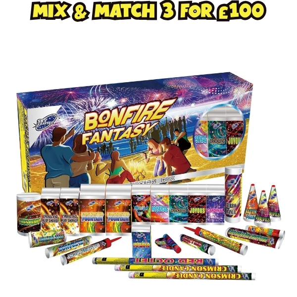 Bonfire Fantasy Selection Box by Brothers Pyrotechnics