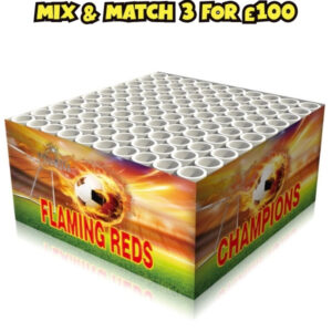 Flaming Reds Fireworks by Pyroworx