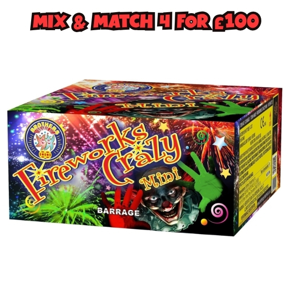 Fireworks Crazy Mini by Brothers Pyrotechnics