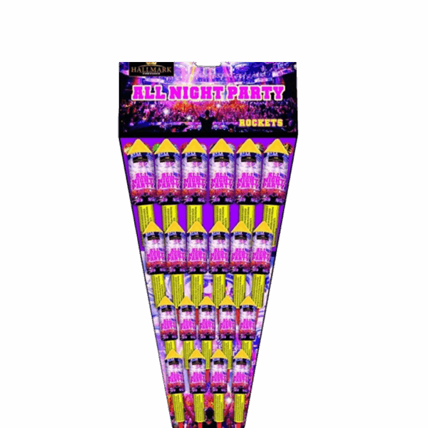 All Night Party Rockets by Hallmark Fireworks