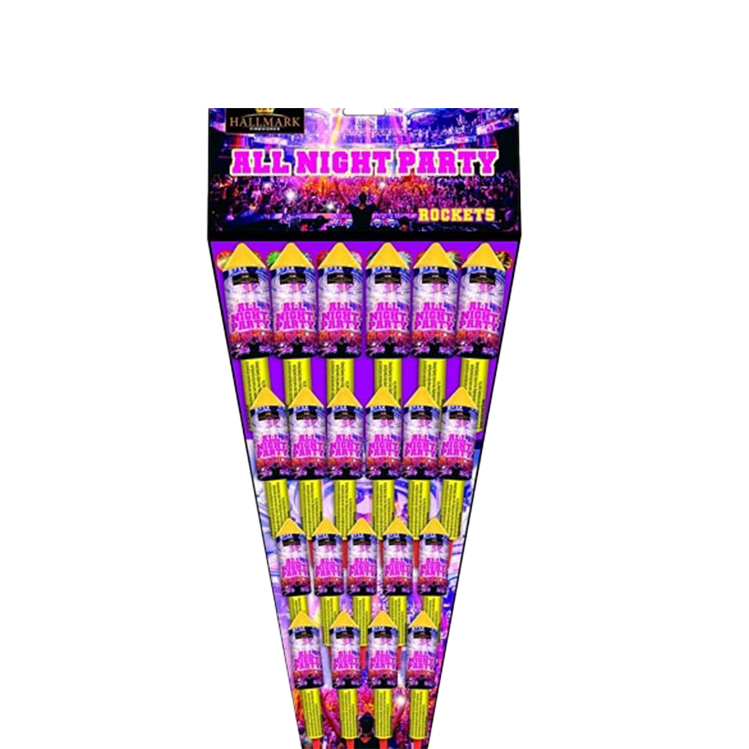 All Night Party Rockets by Hallmark Fireworks