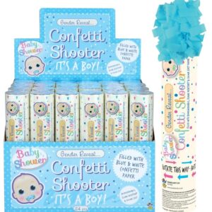 confetti shooter - its a boy 20cm