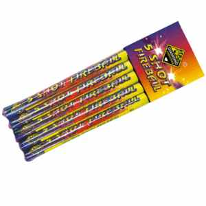 5 Shot Fireball Candles by Diamond Fireworks