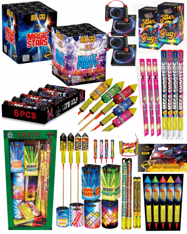 £50 family pack of fireworks