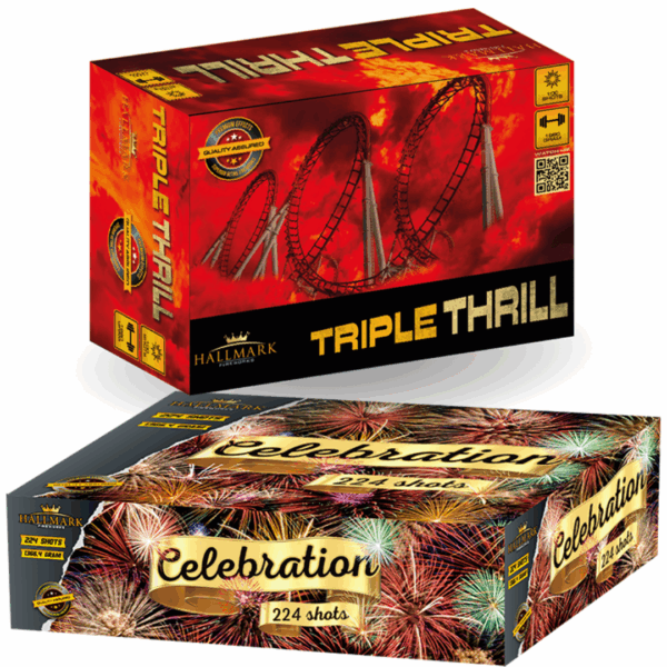 Triple Thrill and Celebration by Hallmark Fireworks