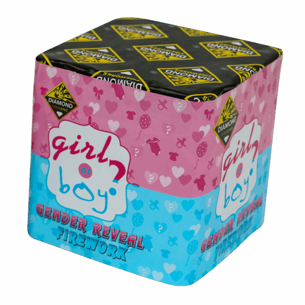Gender Reveal (boy) by Diamond Fireworks