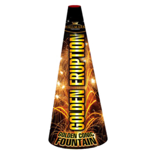 Golden Eruption Fountain by Hallmark Fireworks