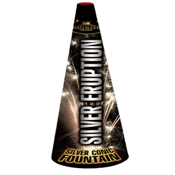 Silver Eruption Fountain by Hallmark Fireworks