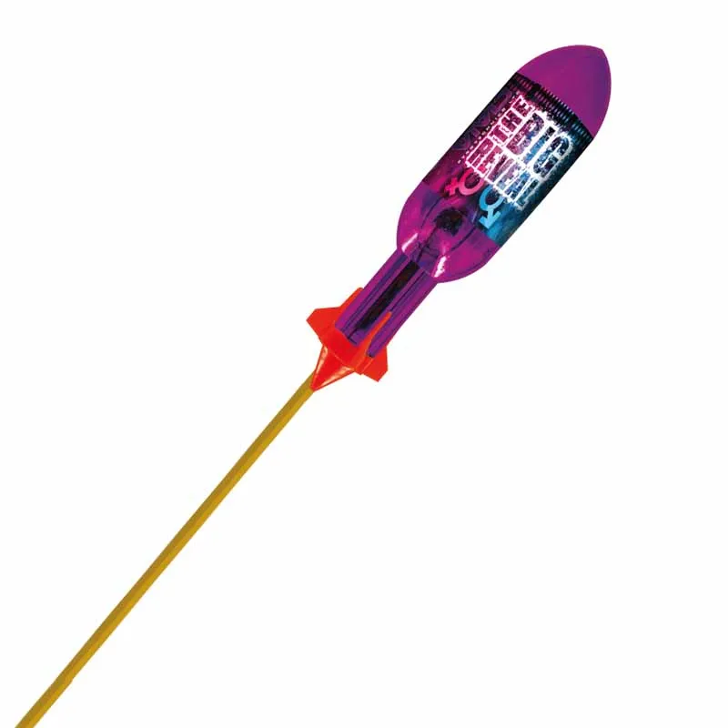 The big reveal rocket by vivid pyrotechnics