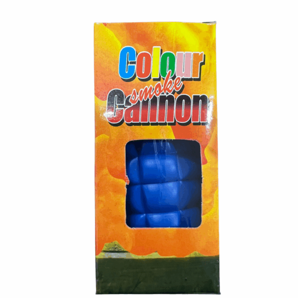 Coloured Smoke Cannon - Blue by Hallmark Fireworks - Image 3