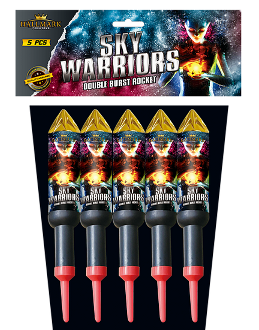 Sky Warriors Rocket Pack by Hallmark Fireworks