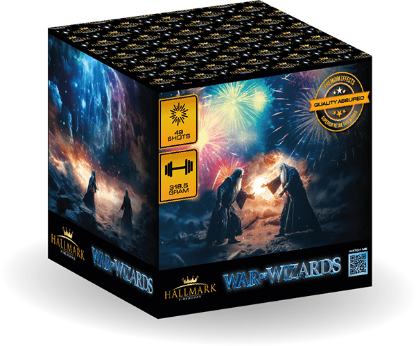 war of wizards by hallmark fireworks
