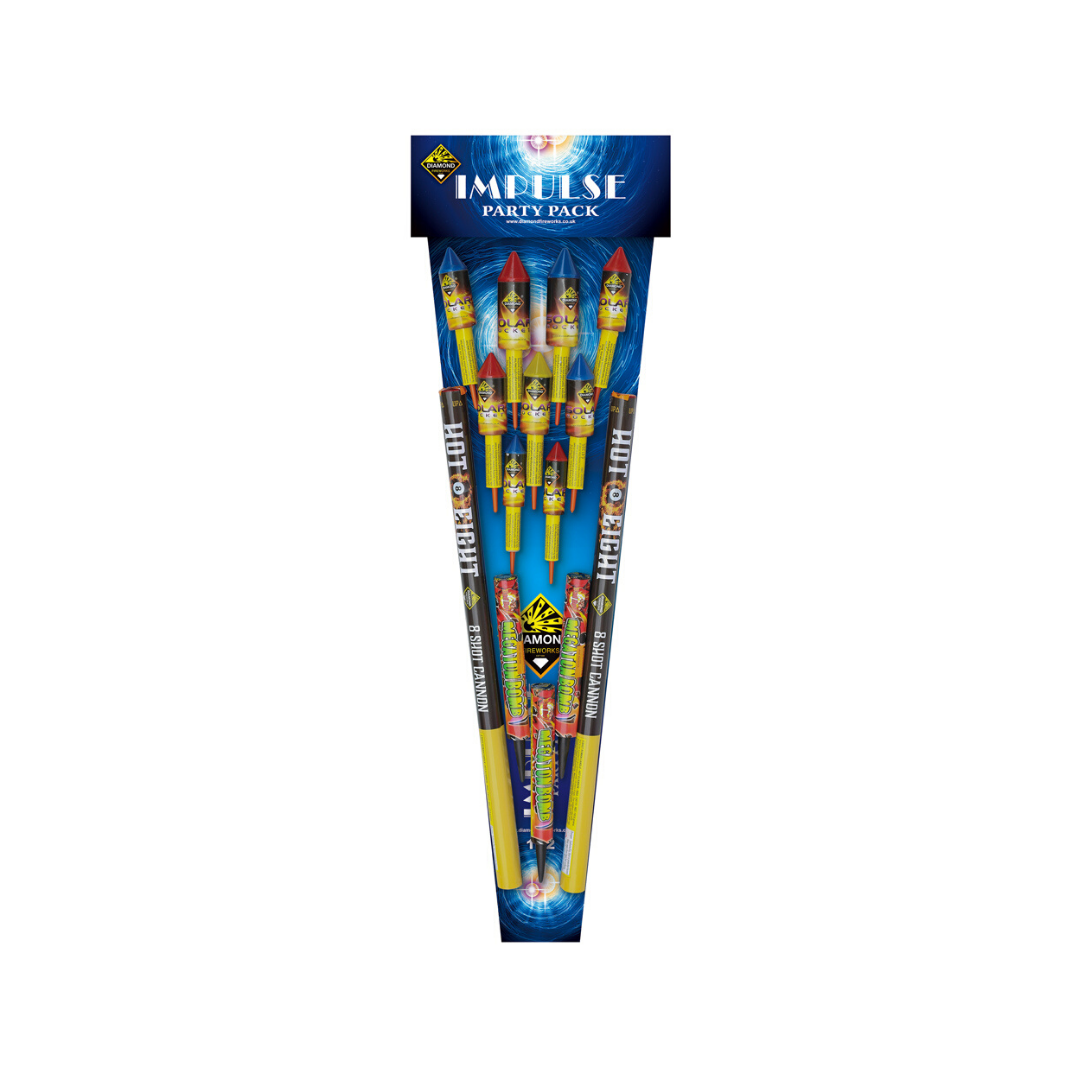 impulse party pack by diamond fireworks