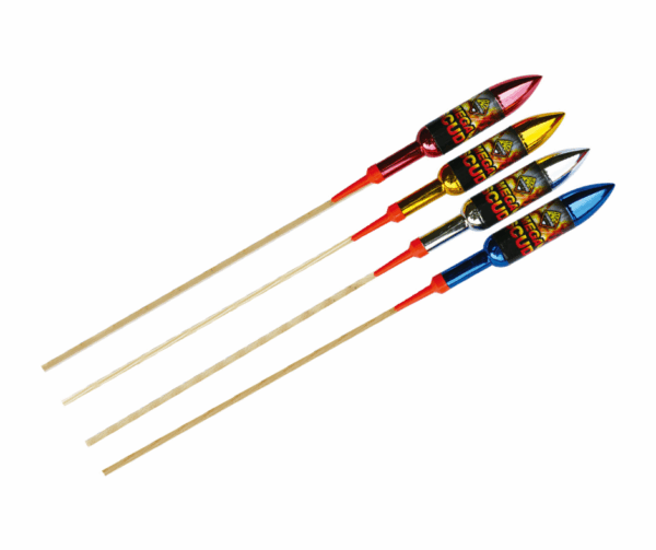 Mega Scud Rocket Four Pack by Diamond Fireworks
