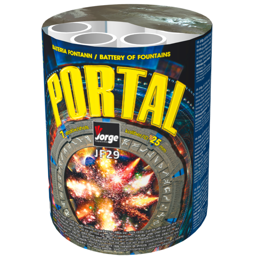 Portal Fountain by Jorge Fireworks