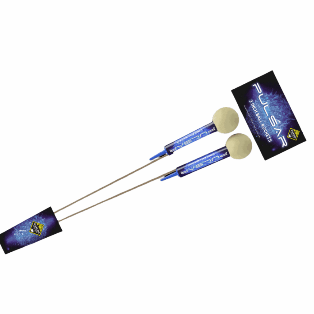 Pulsar Rockets by Diamond Fireworks - Anfield Fireworks