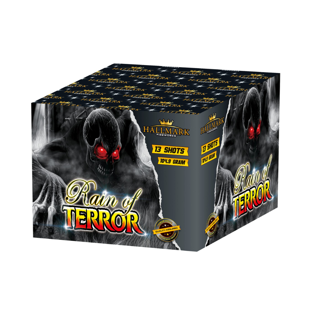 rain of terror hallmark fireworks