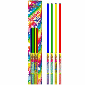 Rainbow sticks by Hallmark Fireworks
