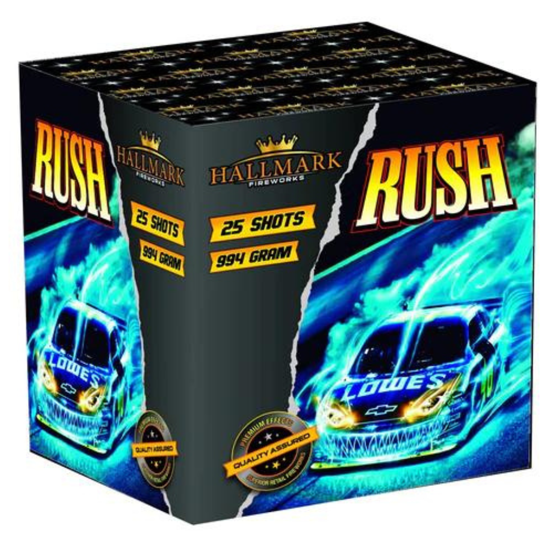 rush by hallmark fireworks