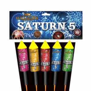 saturn 5 rockets by hallmark fireworks