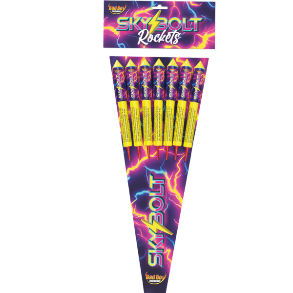 Sky Bolt Rockets by Bad Boy Fireworks